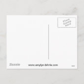 Siamese paashaas feestdagenkaart (Achterkant)