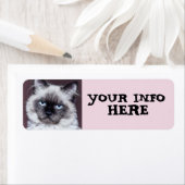 SIAMESE PEEKRETURN ADRES ETIKETTERS ETIKET (Insitu)