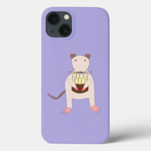 Siamese Rat met Birthday Cake Case-Mate iPhone Case