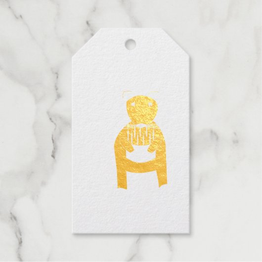 Siamese Rat met Birthday Cake Custom Cadeaulabels (Voorkant)