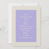 Siamese Rat met Birthday Cake Custom Party Kaart (Achterkant)