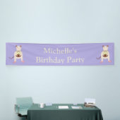 Siamese Rat met Birthday Cake Custom Spandoek (Beurs)