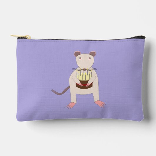 Siamese Rat met Birthday Cake Etui (Voorkant)