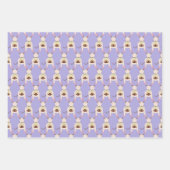 Siamese Rat met Birthday Cake Inpakpapier Vel (Voorkant 3)