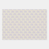 Siamese Rat met Birthday Cake Inpakpapier Vel (Voorkant 2)