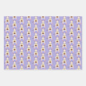 Siamese Rat met Birthday Cake Inpakpapier Vel (Voorkant)