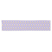 Siamese Rat met Birthday Cake Patterned Korte Tafelloper (Horizontaal)