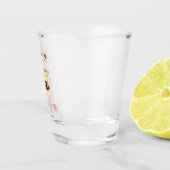 Siamese Rat met Birthday Cake Shot Glas (Rechts)