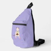 Siamese Rat met Birthday Cake Sling Bag (Rechterhoek)