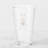 Siamese rat met verjaardagstaart glas (Achterkant)