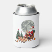 Siamese Reindeer Christmas Siamese Cat Lover Gifts Blikjeskoeler (Blikje Voorkant)