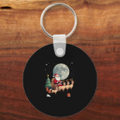 Siamese Reindeer Christmas Siamese Cat Lover Gifts Sleutelhanger (Voorkant)