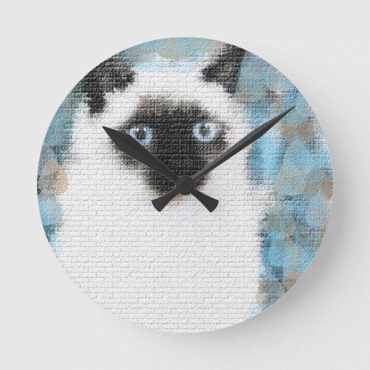 Siamese Ronde Klok (Voorkant)