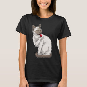 Siamese scheidsrechter fluitje t-shirt