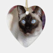 SIAMESE SCHOONHEID KERAMISCH ORNAMENT (Rechts)