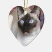 SIAMESE SCHOONHEID KERAMISCH ORNAMENT (Links)