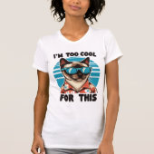 Siamese Shade of Cool T-shirt (Voorkant)