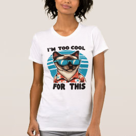 Siamese Shade of Cool T-shirt