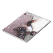 Siamese speelster notitieblok (Linkerzijde)