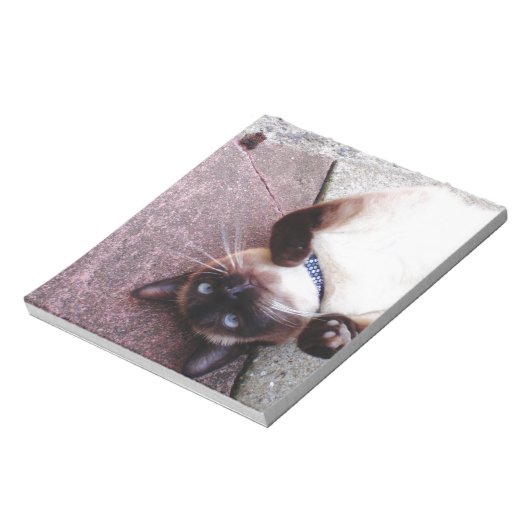 Siamese speelster notitieblok (Linkerzijde)