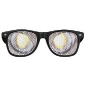 Siamese Stare Bril Retro Zonnebril (Voorkant)