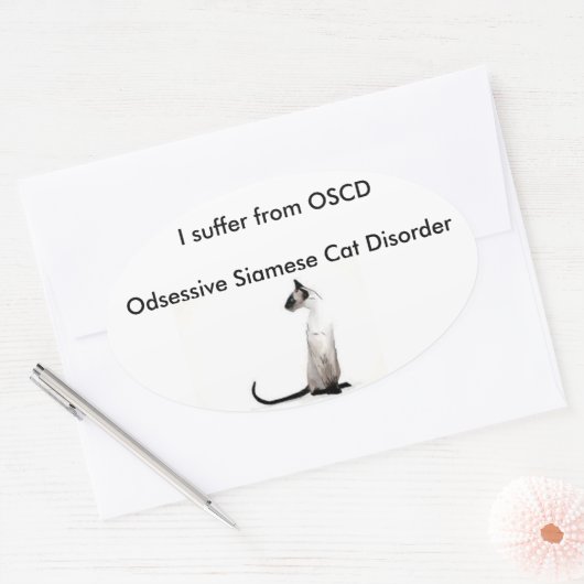 Siamese Sticker (Envelop)