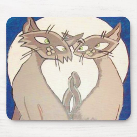 Siamese Style Mousepad Muismat (Voorkant)