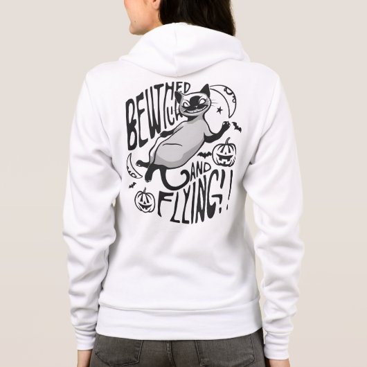 Siamese tovenarij: betoverd en stijgende hoodie (Achterkant)