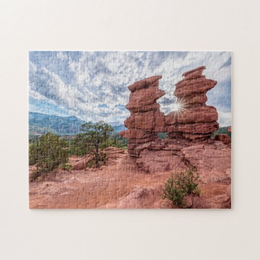 Siamese Twins Colorado Sunburst Legpuzzel (Horizontaal)