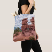 Siamese Twins Colorado Sunburst Tote Bag (Dichtbij)
