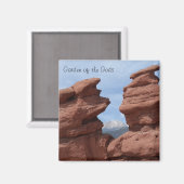 Siamese Twins- Garden of the Gods Magneet (Voorkant / Achterkant)