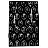 Siamese Twins Skeleton Gift Bag Medium Cadeauzakje (Voorkant)