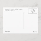 Siamese Twins ~ Tuin of the Gods Briefkaart (Achterkant)