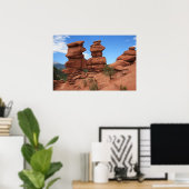 Siamese Twins ~ Tuin of the Gods Poster (Thuiskantoor)