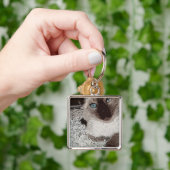 Siamese van de het huisdiervriend van het sleutelhanger (Hand)
