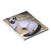 Siamese van het de kunsthuisdier van het notitieblok (Schuin)