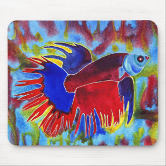 Siamese vechtende vissoort N2 mousepad Muismat