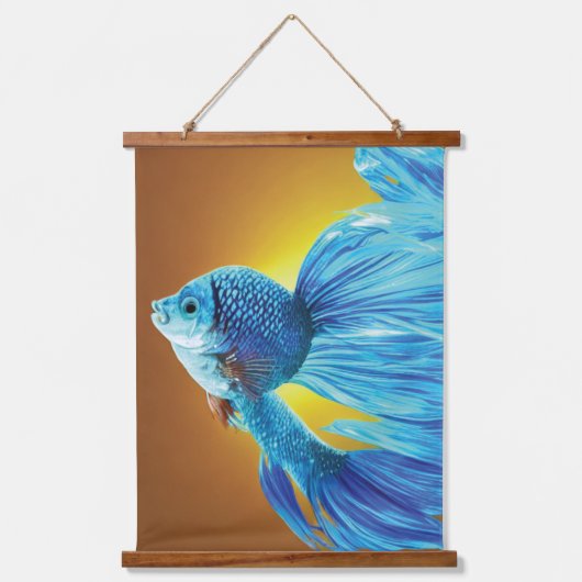 Siamese vissenhandschoen hangend wandkleed (Voorkant 3)