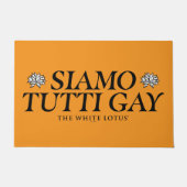 Siamo Tutti Gay - De witte lotus Deurmat (Voorkant)