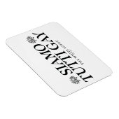 Siamo Tutti Gay - De witte lotus Magneet (Rechterzijde)