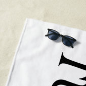 Siamo Tutti Gay - De witte lotus Strandlaken (In situ)