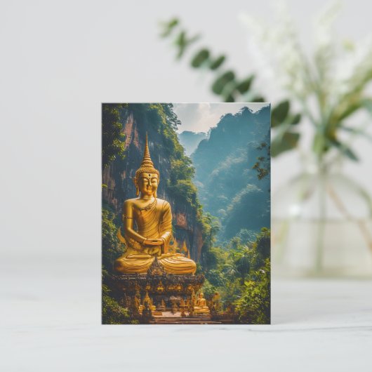 Siam's Eeuwige Troon Briefkaart (Staand voorkant)