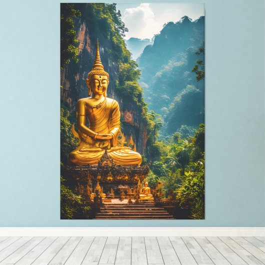 Siam's Eternal Seat Canvas Afdruk (Insitu (Houten vloer))