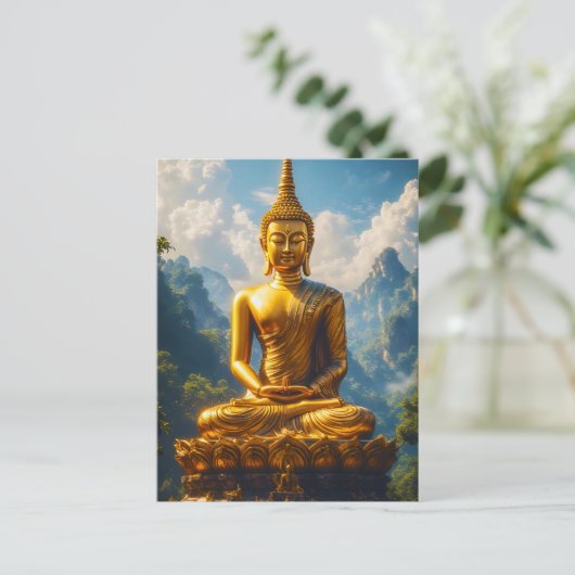 Siams Gouden Ziel Briefkaart (Staand voorkant)