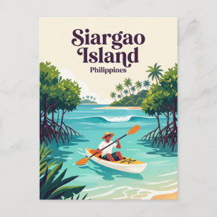 Siargao-eiland Filipijnen Briefkaart