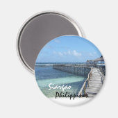 Siargao-eiland, Siargao, Filipijnen Magneet (Voorkant / Achterkant)