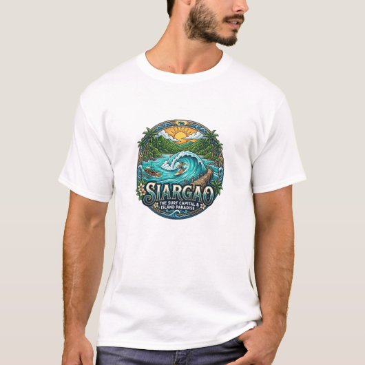 SIARGAO-EILAND T-SHIRT (Voorkant)