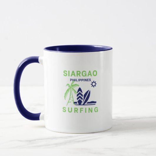 Siargao Filipijnen Surfen Koffie Mok (Links)