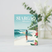 Siargao Philippines Briefkaart (Staand voorkant)