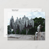 Sibelius Monument, Helsinki Finland Briefkaart (Voorkant / Achterkant)